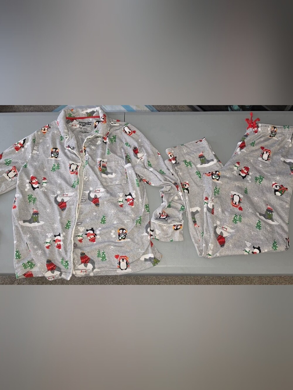 Cuddl Duds Womens Medium Holiday Pajama Set